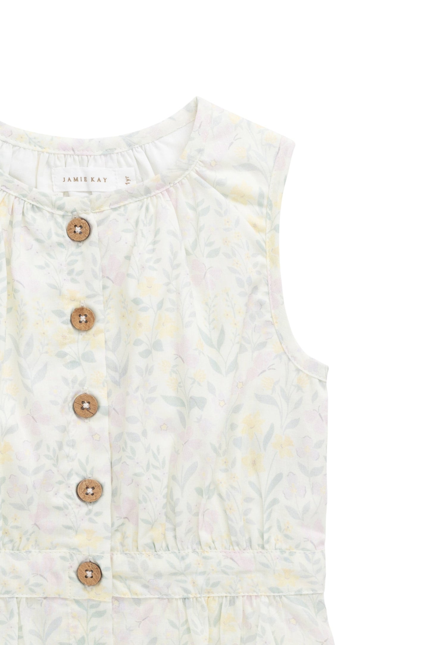 Organic Cotton McCenna Top - Daphne Egret