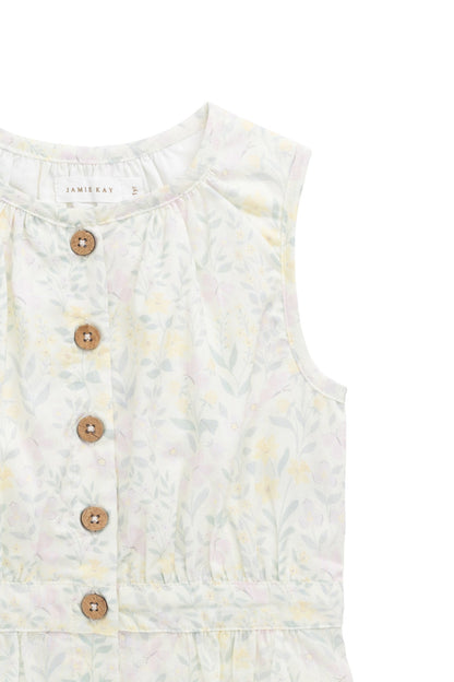 Organic Cotton McCenna Top - Daphne Egret