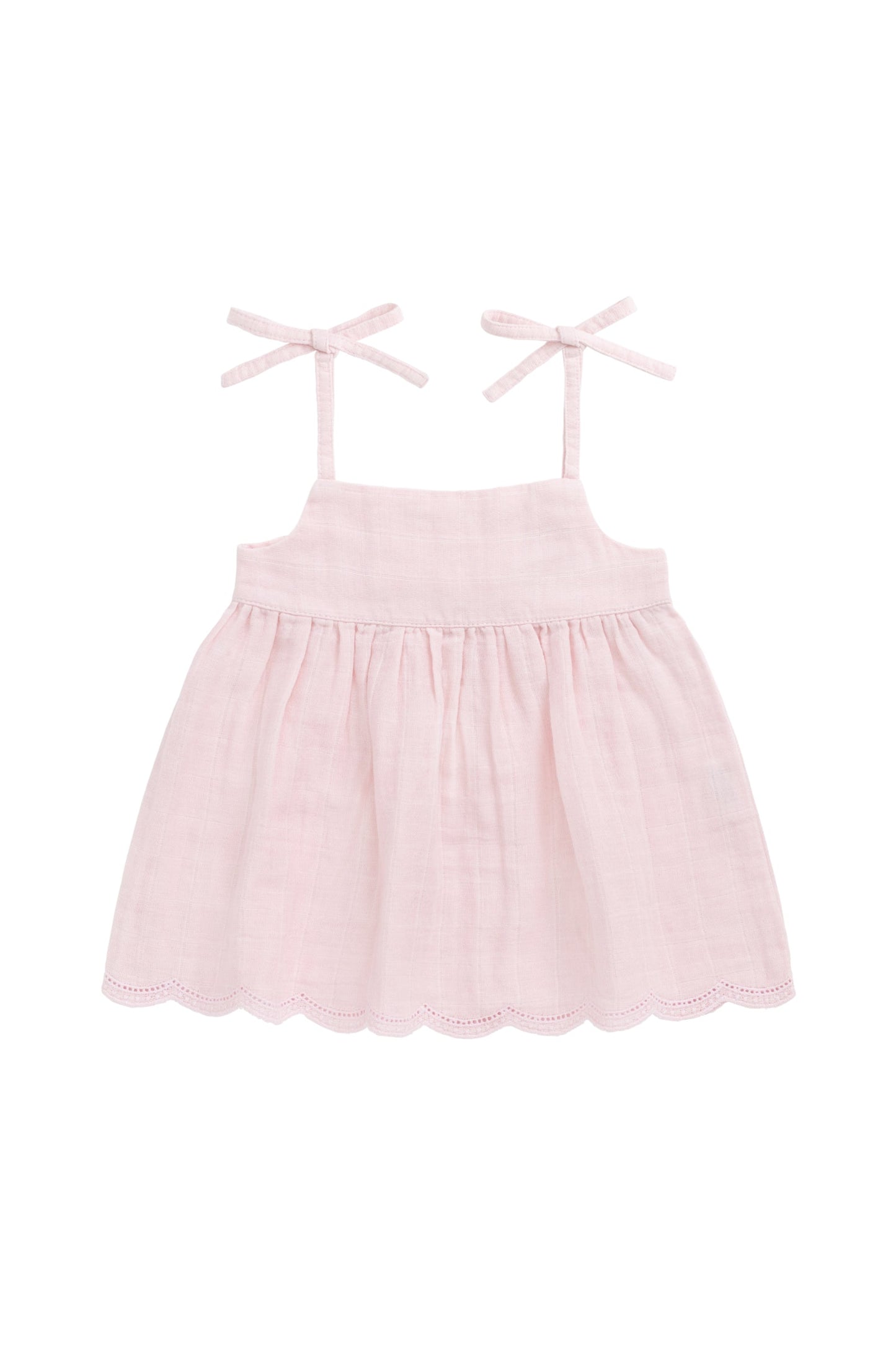 Organic Cotton Muslin Briella Top - Poppy