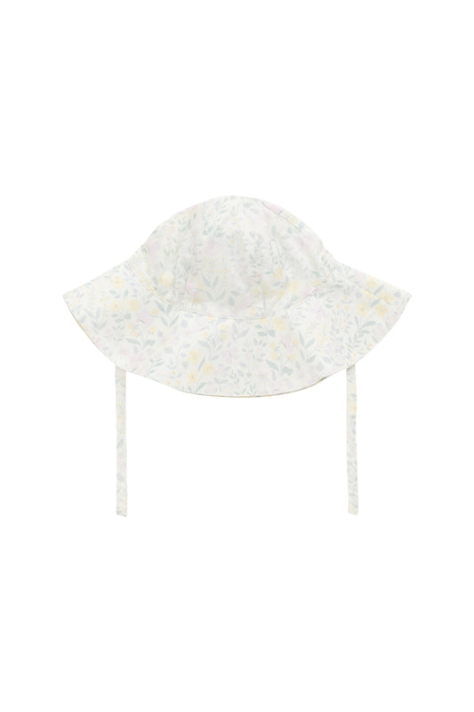 Organic Cotton Noelle Hat - Daphne Egret
