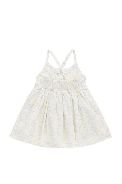 Organic Cotton Pippa Dress - Daphne Egret