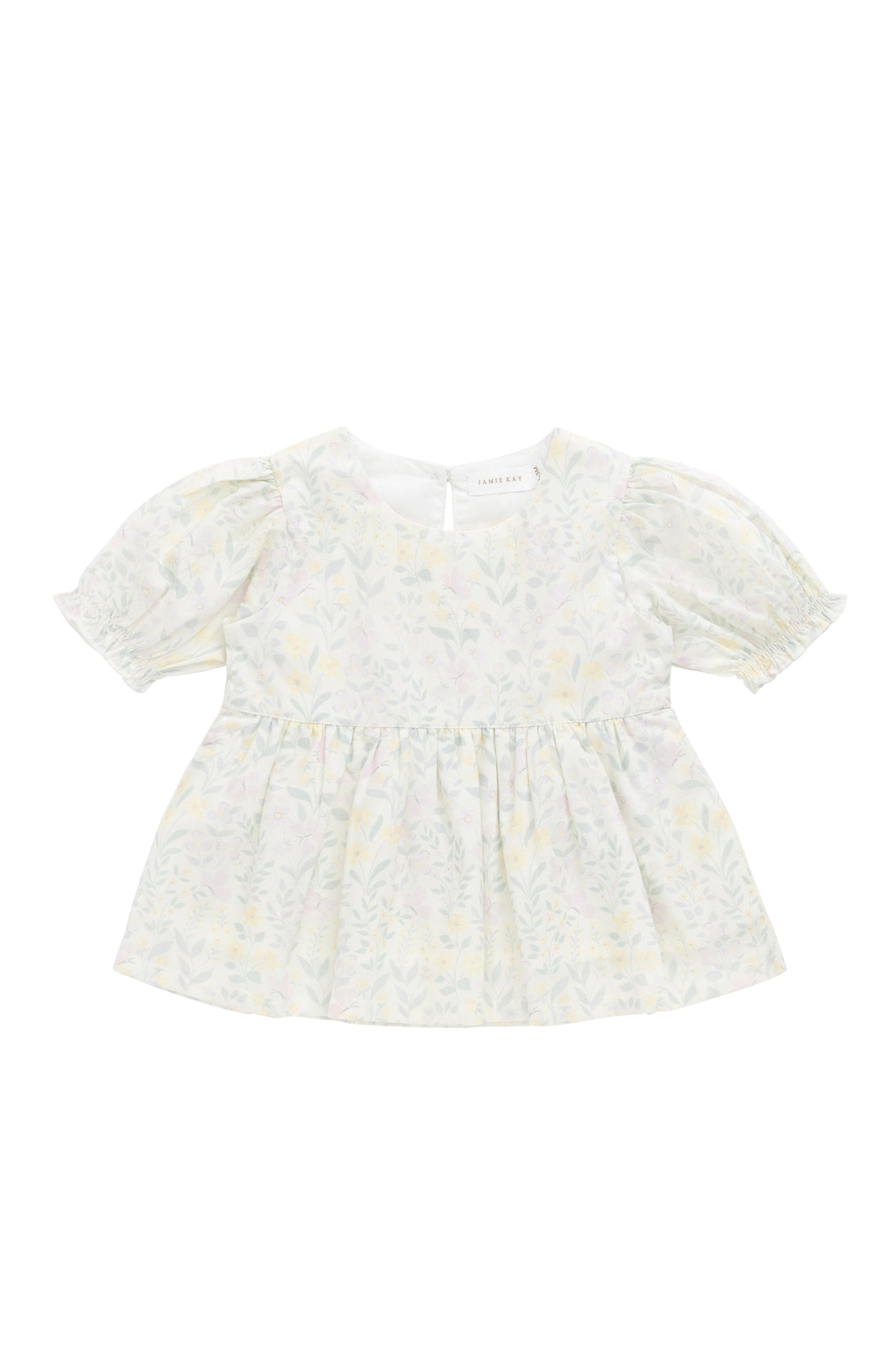 Organic Cotton Samara Top - Daphne Egret