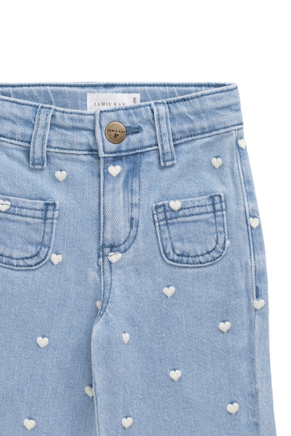 Yvette Pant - Petite Heart Denim