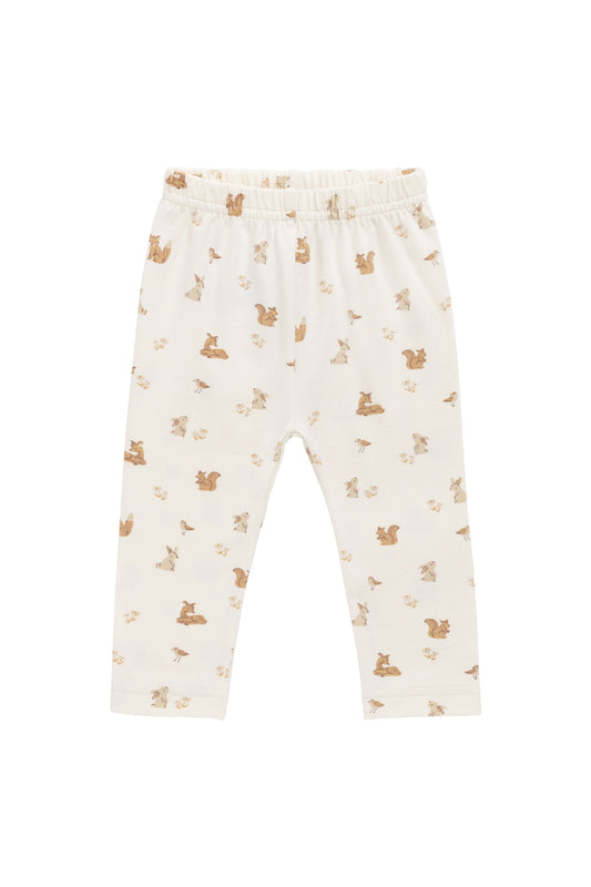 Organic Cotton Everyday Legging - Forest Friends