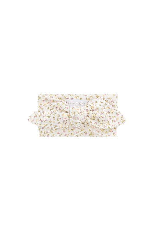 Organic Cotton Headband - Pippa Pink