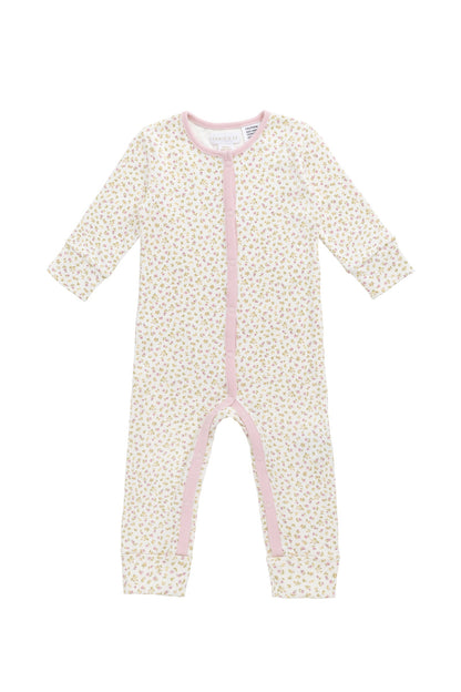 Organic Cotton Maple Onepiece - Pippa Pink