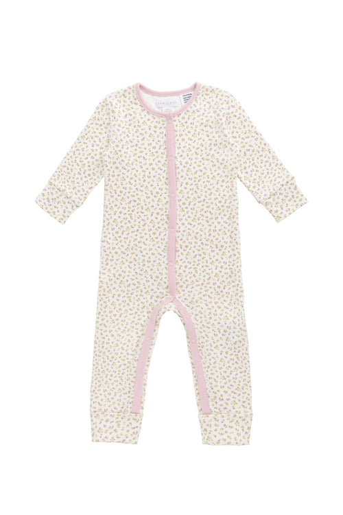 Organic Cotton Maple Onepiece - Pippa Pink