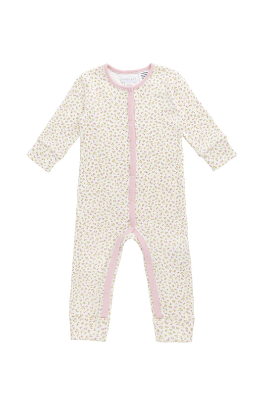 Organic Cotton Maple Onepiece - Pippa Pink