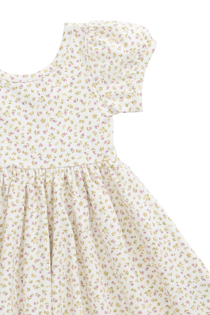 Organic Cotton Meadow Dress - Pippa Pink