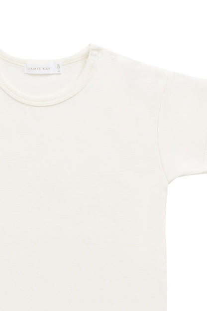 Pima Cotton Hunter Tee - Cloud