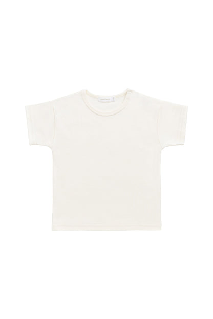 Pima Cotton Hunter Tee - Cloud