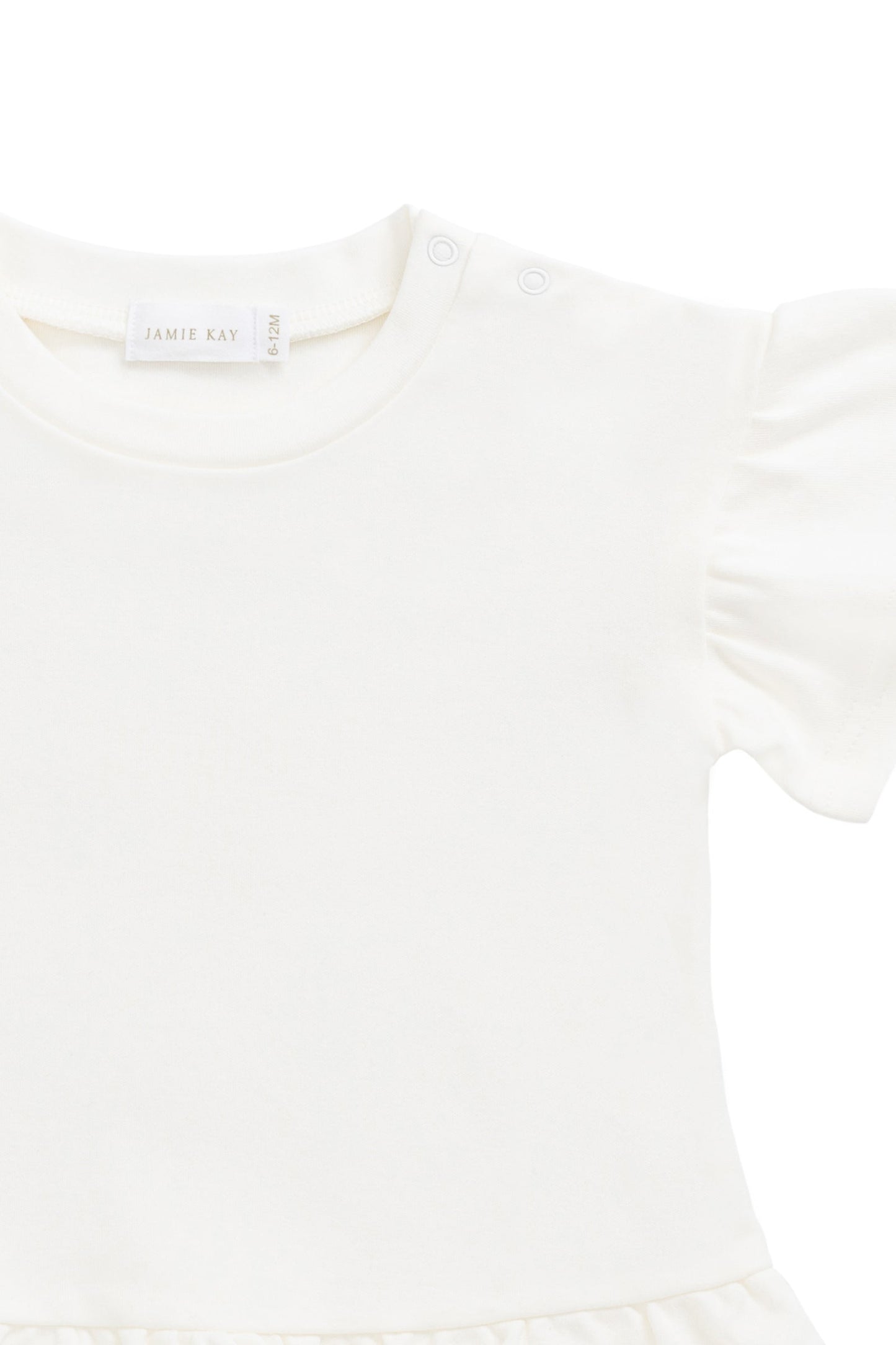 Pima Cotton Imogen Top - Coconut