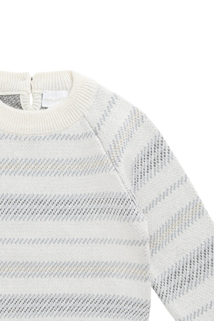 Cedric Knitted Jumper - Cedric Stripe Coast