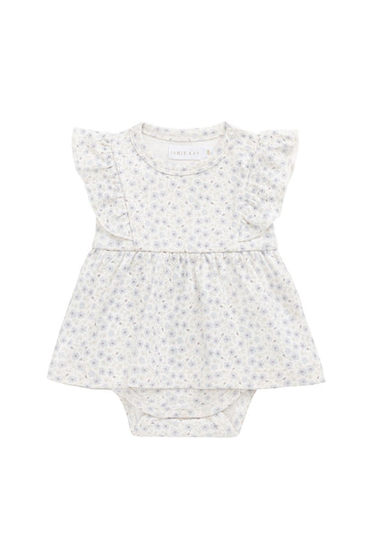 Organic Cotton Elianna Playsuit - Penelope Evening Haze
