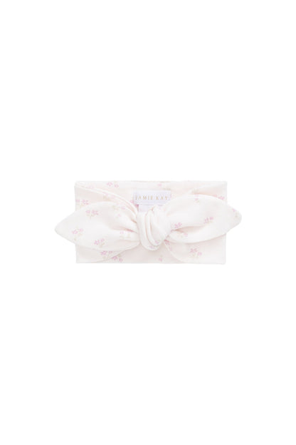 Organic Cotton Headband - Pauline Pink