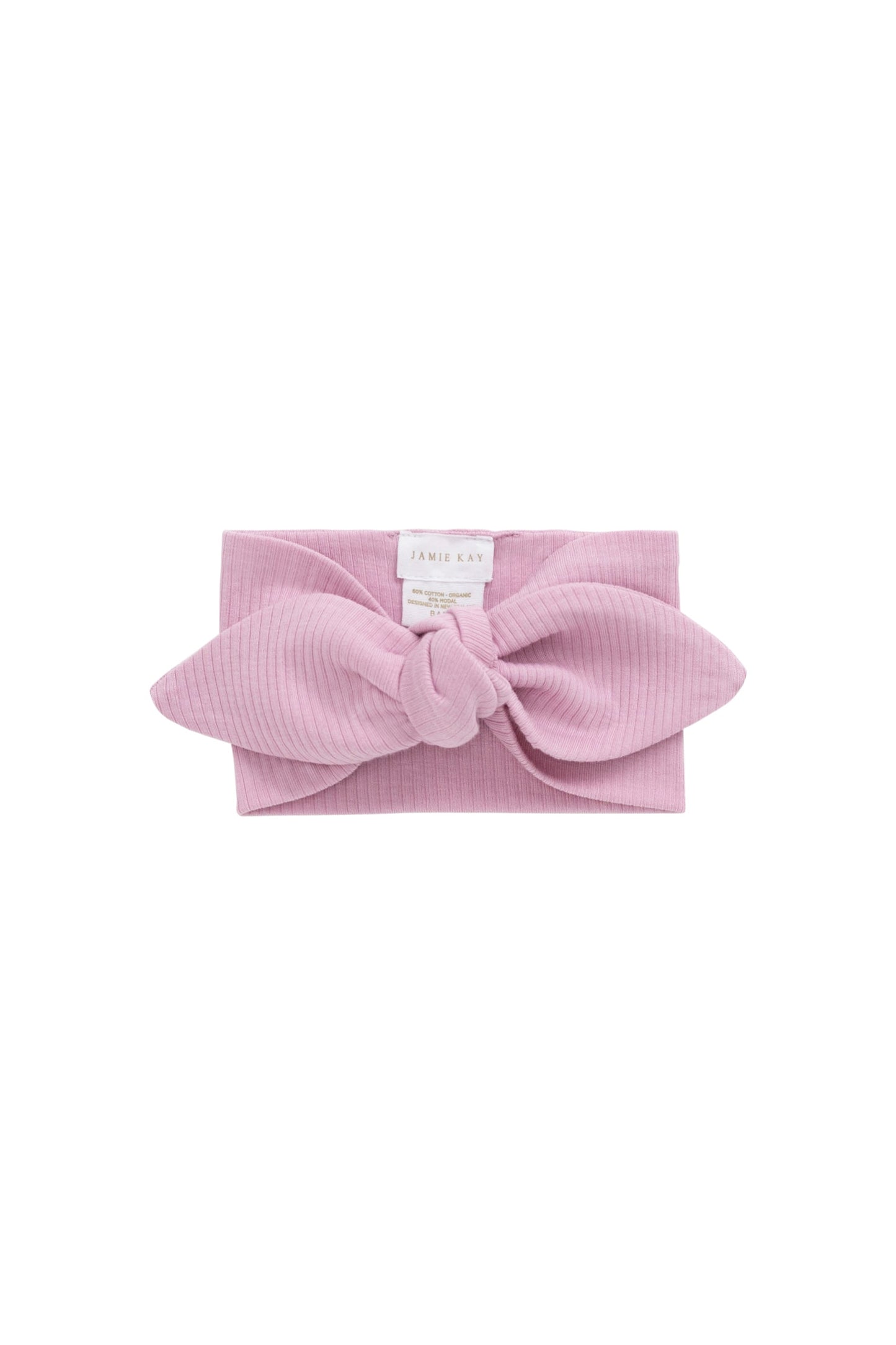 Organic Cotton Modal Lilian Headband - Dahlia