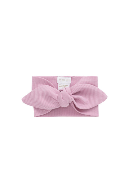 Organic Cotton Modal Lilian Headband - Dahlia