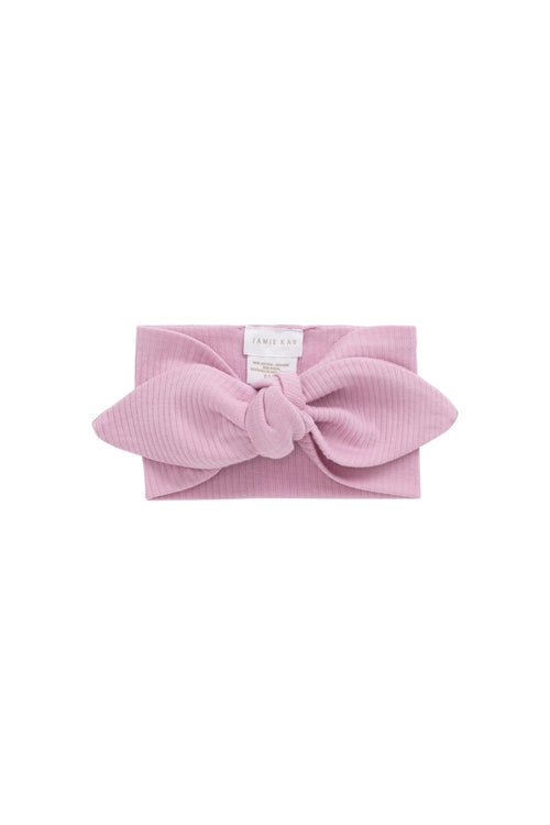 Organic Cotton Modal Lilian Headband - Dahlia