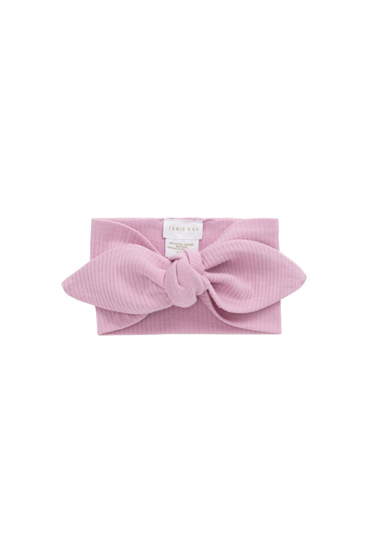 Organic Cotton Modal Lilian Headband - Dahlia