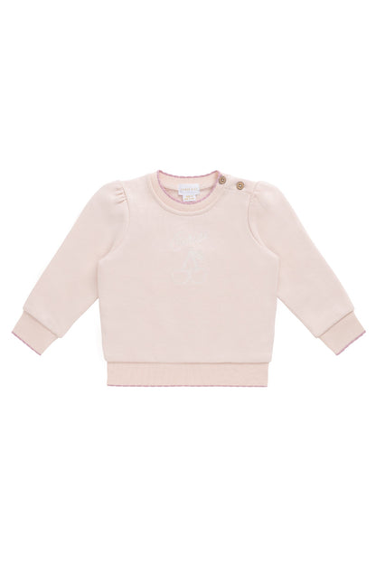 Organic Cotton Monroe Sweatshirt - Morganite Cerise