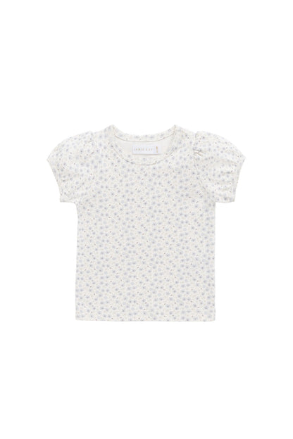 Organic Cotton Prarie Top - Penelope Evening Haze
