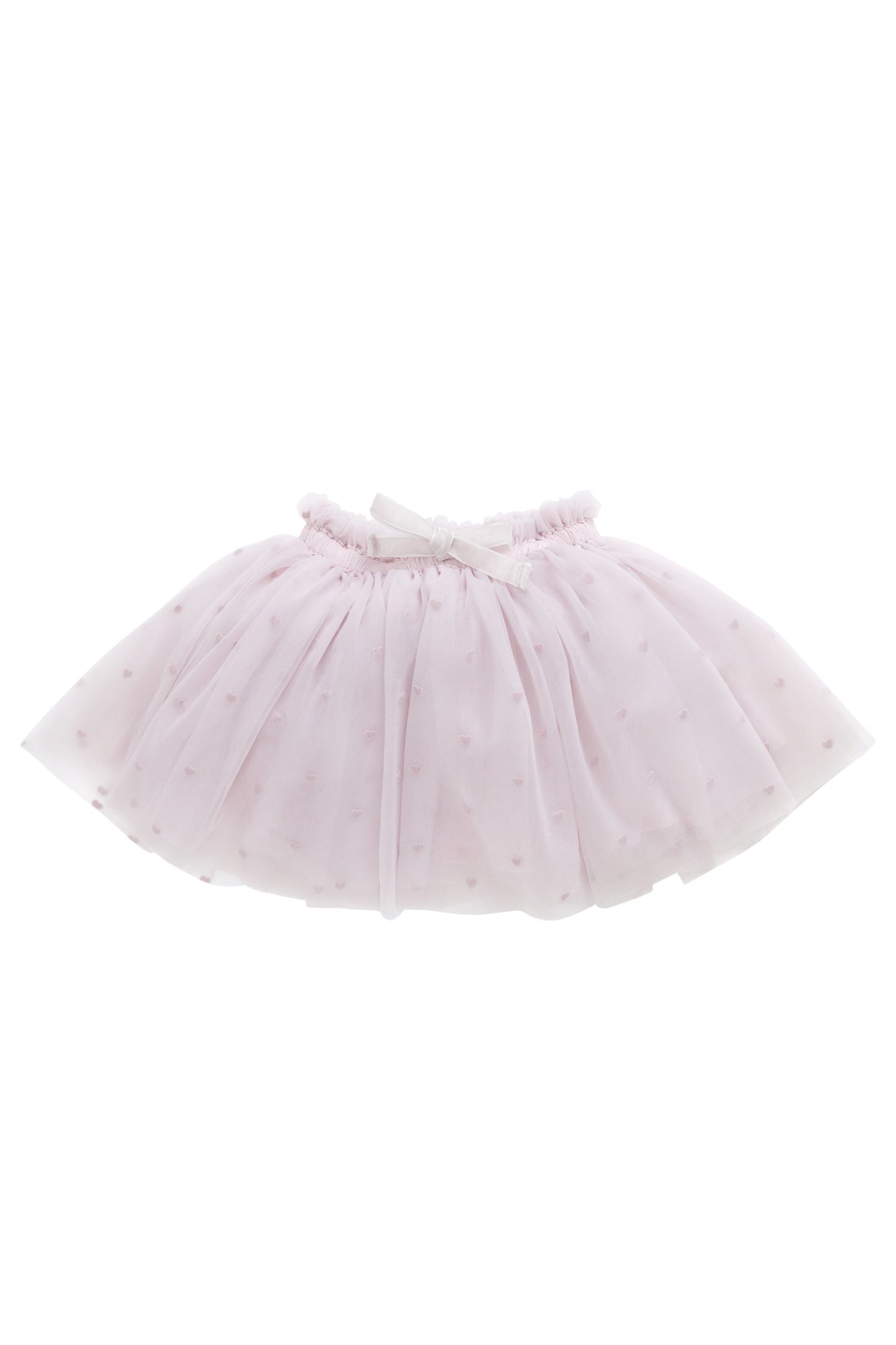 Lottie Skirt - Petite Heart Flocking