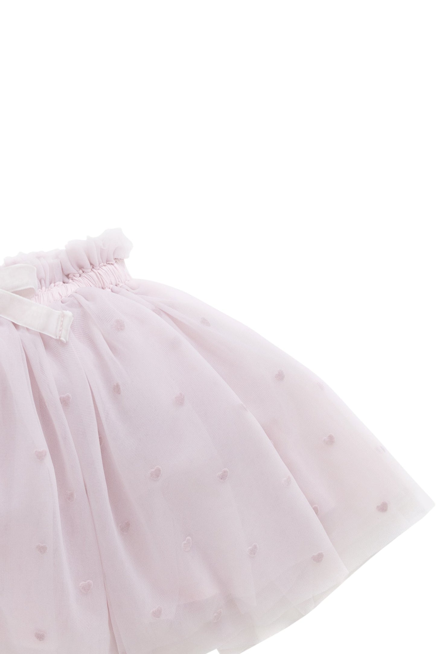 Lottie Skirt - Petite Heart Flocking