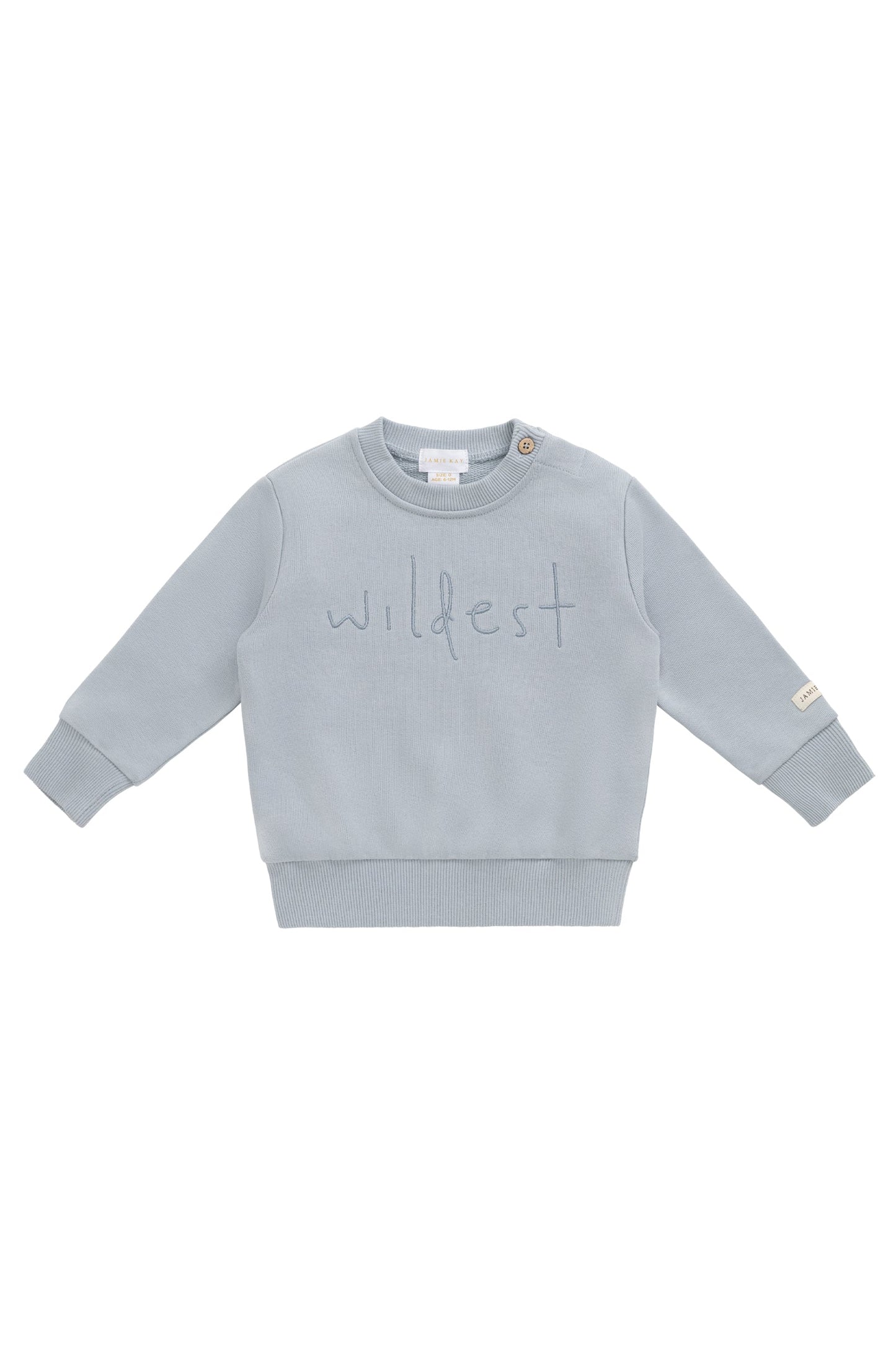 Organic Cotton Dominic Sweatshirt - Coast Wildest