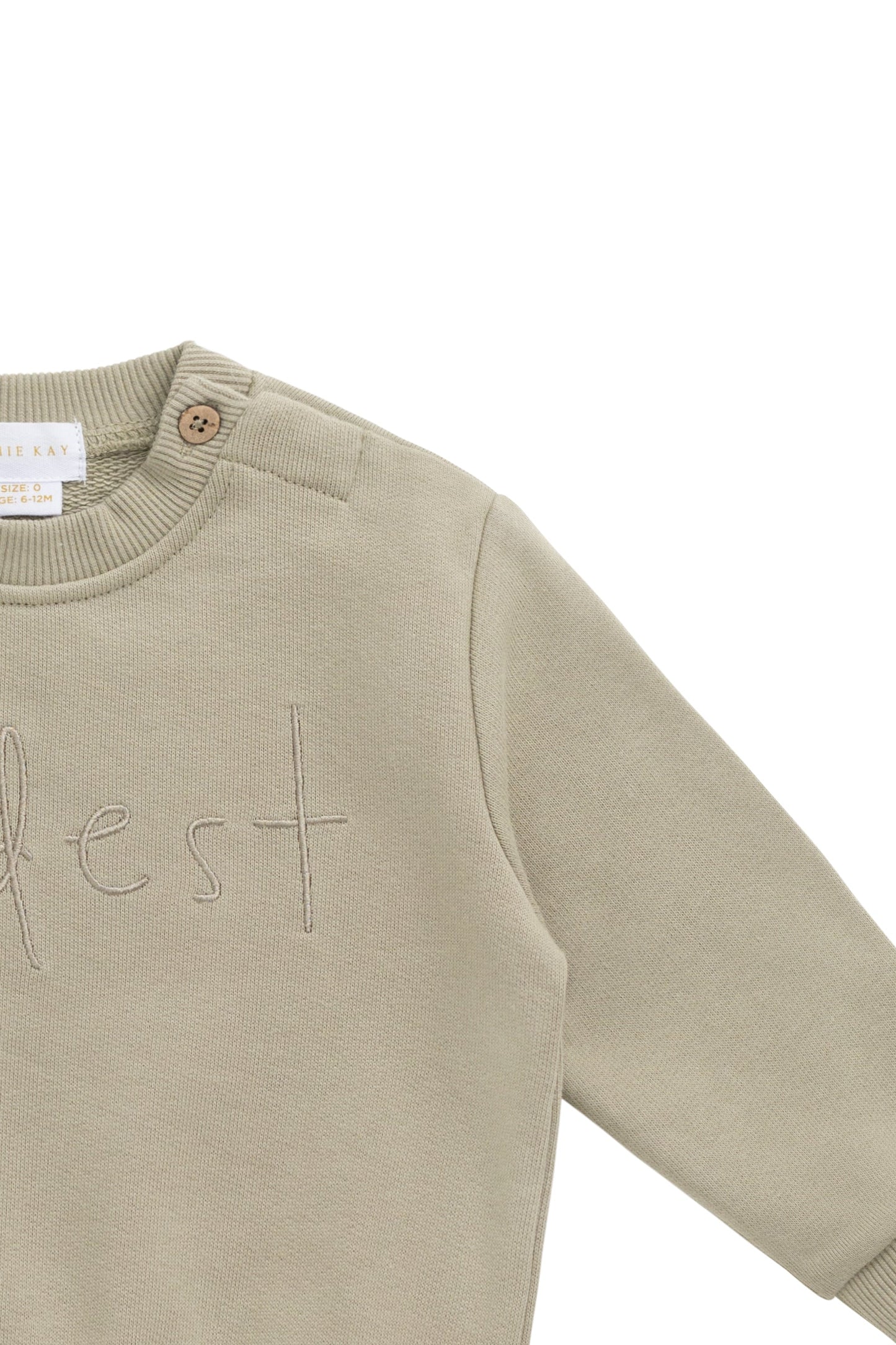 Organic Cotton Dominic Sweatshirt - Pampas Wildest