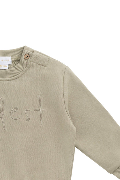 Organic Cotton Dominic Sweatshirt - Pampas Wildest