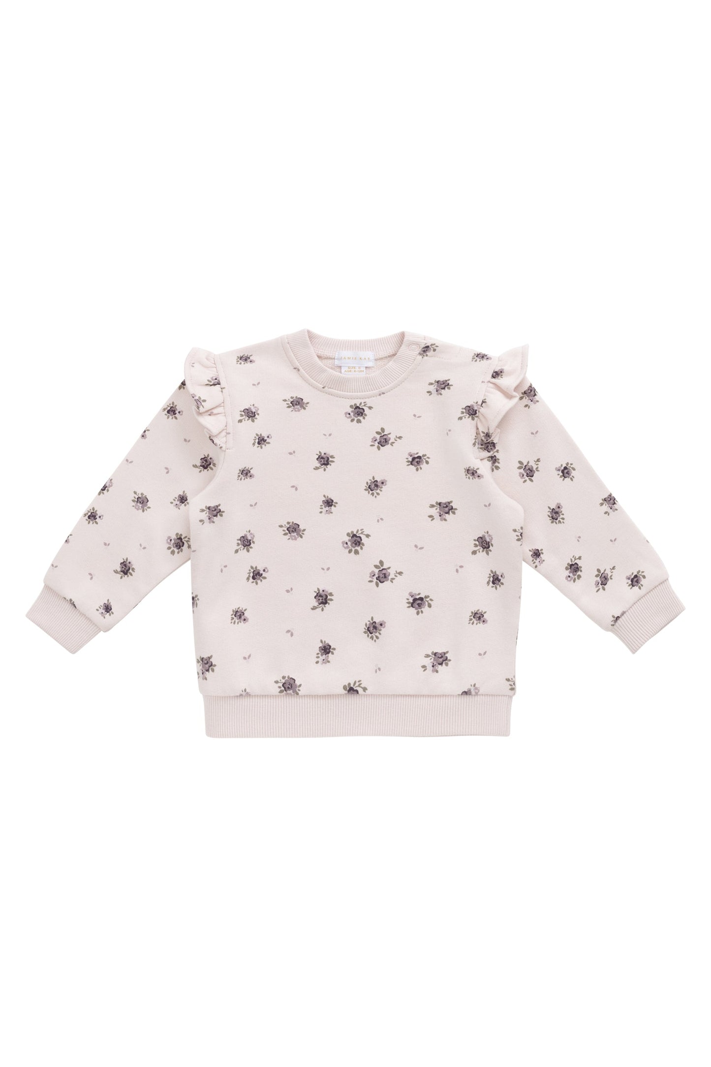 Organic Cotton Lilith Sweatshirt - Simone Sheer Pink
