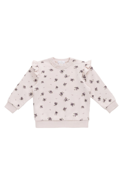 Organic Cotton Lilith Sweatshirt - Simone Sheer Pink
