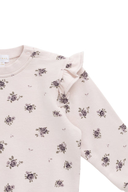Organic Cotton Lilith Sweatshirt - Simone Sheer Pink