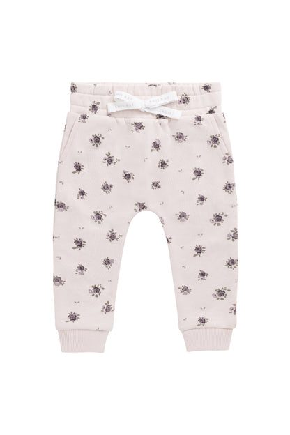 Organic Cotton Lilith Track Pant - Simone Sheer Pink