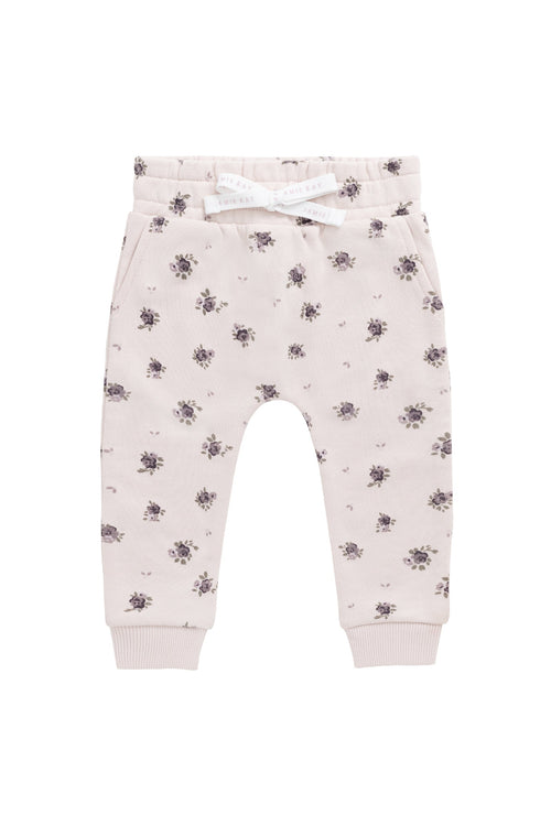 Organic Cotton Lilith Track Pant - Simone Sheer Pink