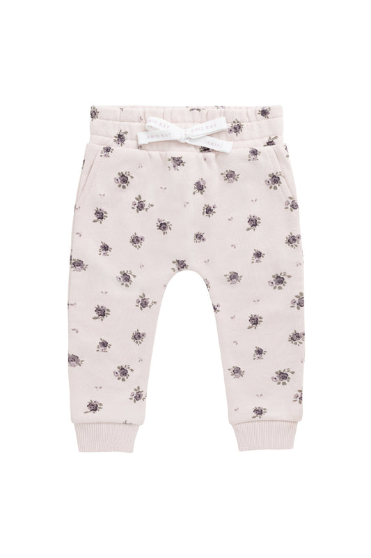 Organic Cotton Lilith Track Pant - Simone Sheer Pink