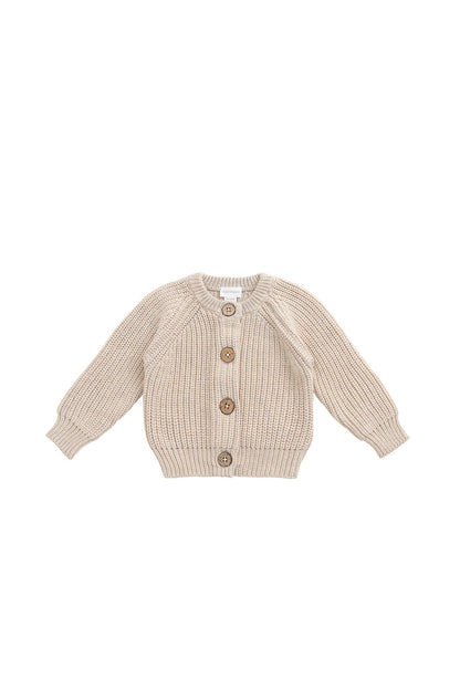 Max Cardigan - Oatmeal Marle