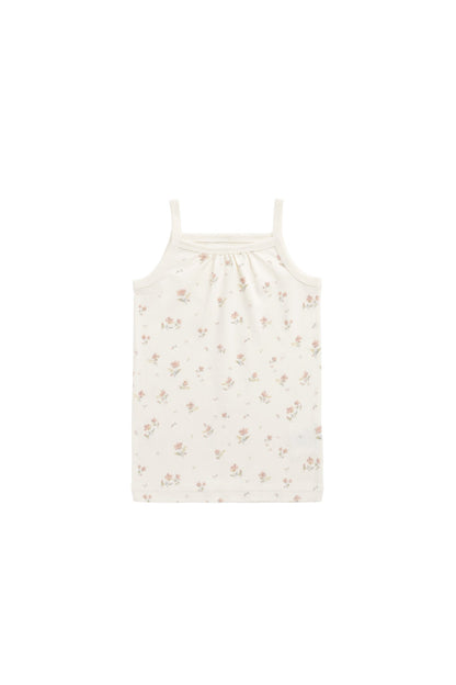Organic Cotton Casey Top - Emilia Egret