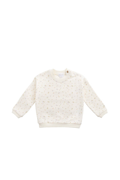 Organic Cotton Damien Sweatshirt - Briella Whisper