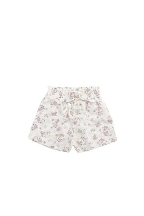 Organic Cotton Emelia Short - Selena Blush