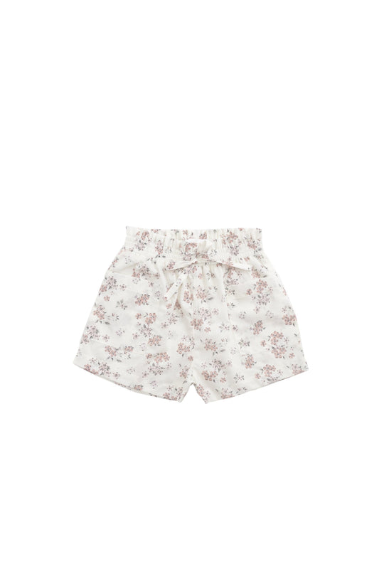 Organic Cotton Emelia Short - Selena Blush