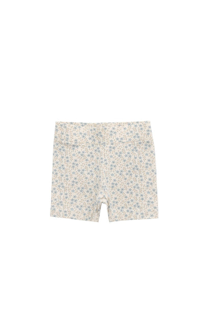 Organic Cotton Everyday Bike Short - Adnola Floral