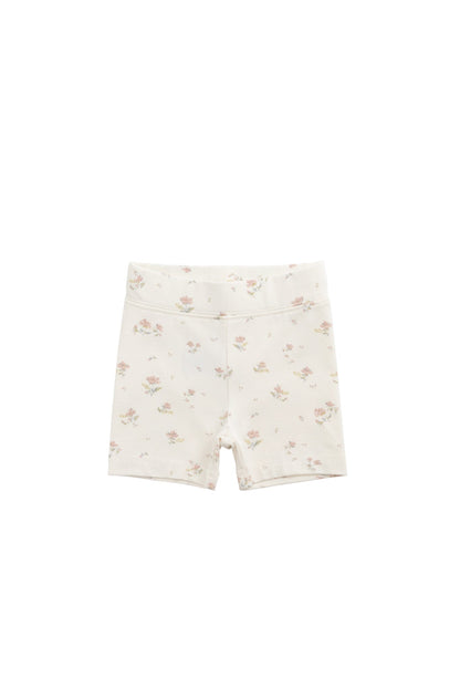Organic Cotton Everyday Bike Short - Emilia Egret