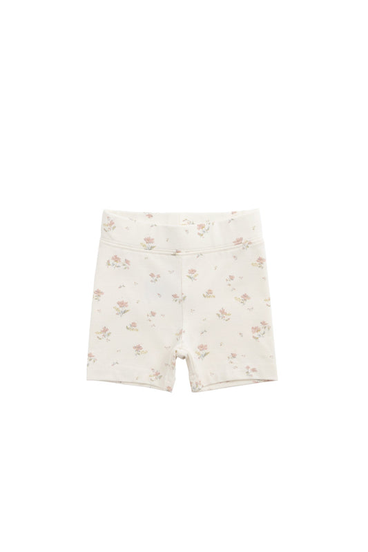 Organic Cotton Everyday Bike Short - Emilia Egret