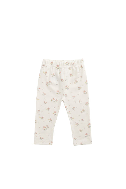 Organic Cotton Everyday Legging - Emilia Egret
