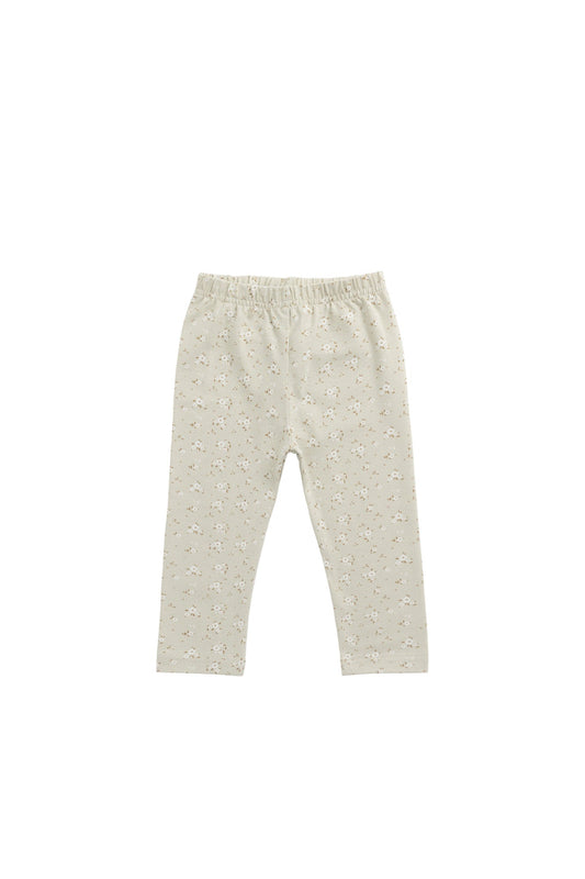 Organic Cotton Everyday Legging - Lulu Honeydew