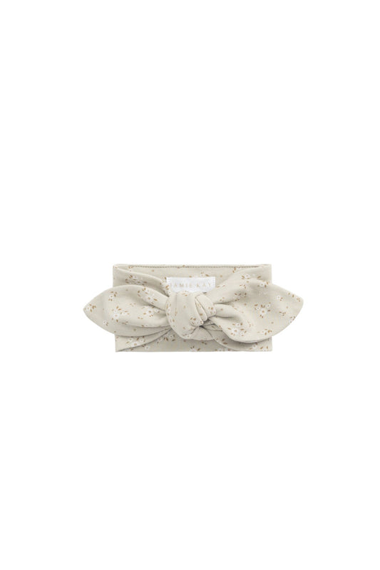 Organic Cotton Headband - Lulu Honeydew
