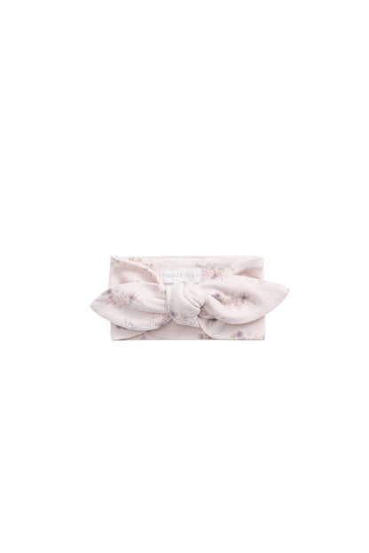 Organic Cotton Headband - Sweet Pea Floral