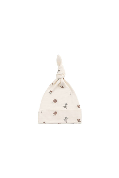 Organic Cotton Knot Beanie - Le Champignon
