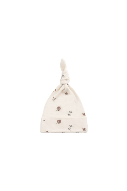Organic Cotton Knot Beanie - Le Champignon